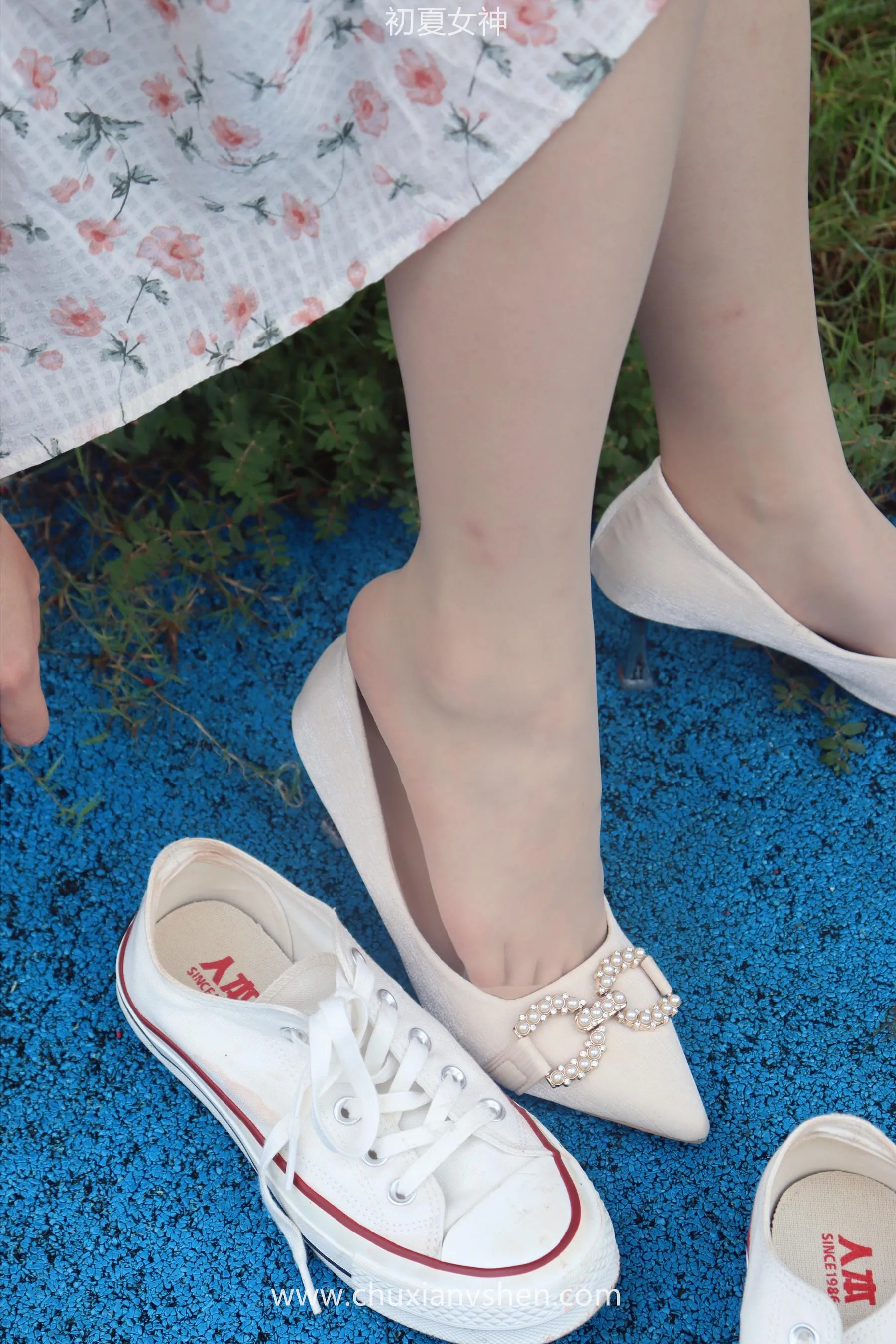 初夏女神 NO.050 双双 公园游玩 [221P]插图6